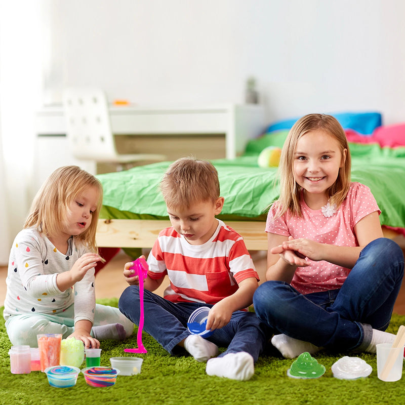 Novos kits para fazer slime, kits de experimentos científicos