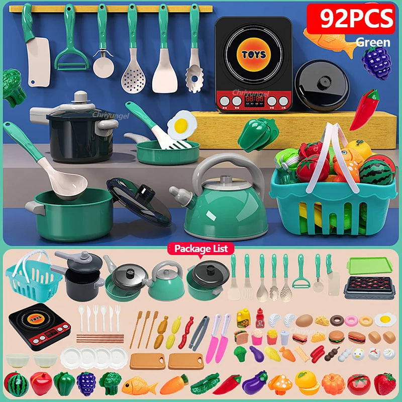 Conjunto de brinquedos de cozinha