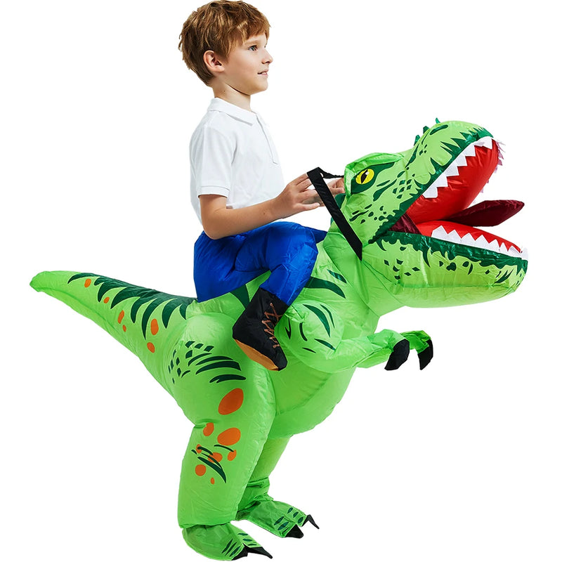 Fantasia inflável infantil de dinossauro, anime Purim, Halloween