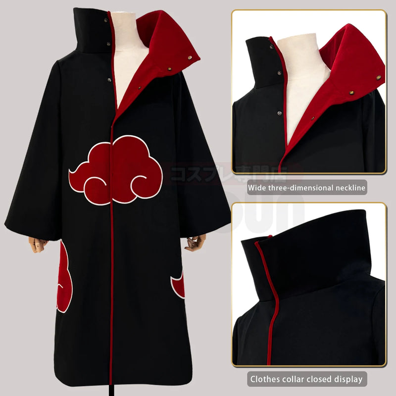 Fantasia de cosplay de anime Uchiha Itachi Uchiha Sasuke
