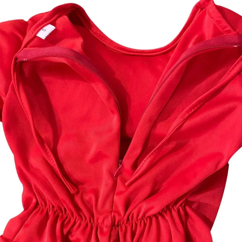 Conjunto de super-heróis de Halloween, fantasia de músculo flash