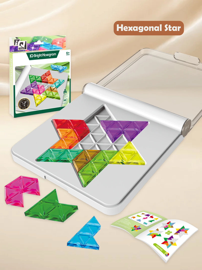 Brinquedos de quebra-cabeça. Treinamento de raciocínio lógico