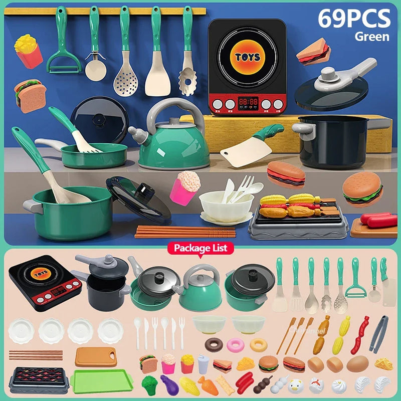 Conjunto de brinquedos de cozinha