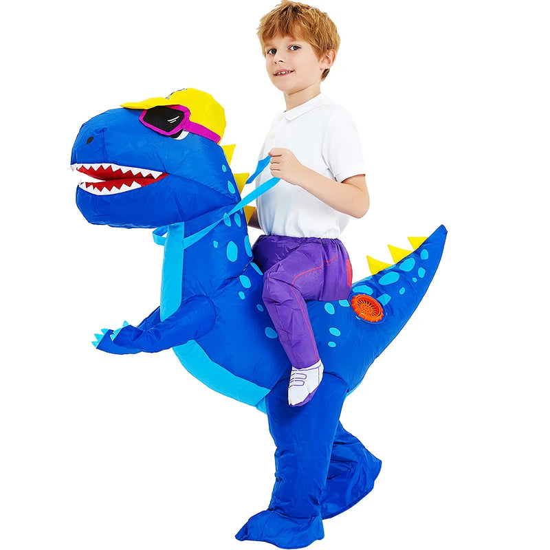 Fantasia inflável infantil de dinossauro, anime Purim, Halloween