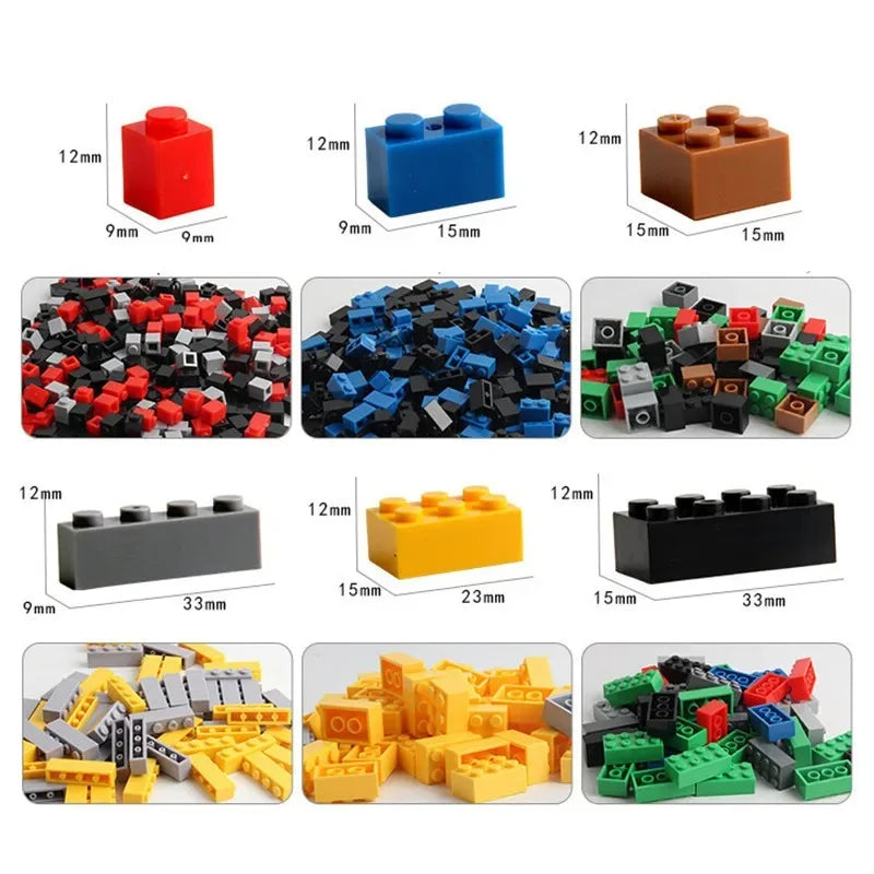 1000 blocos de construção criativos DIY