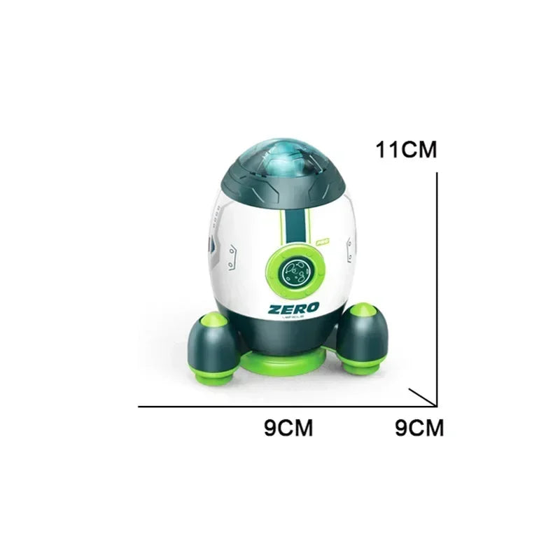 Carro de brinquedo espacial quebra-cabeça infantil
