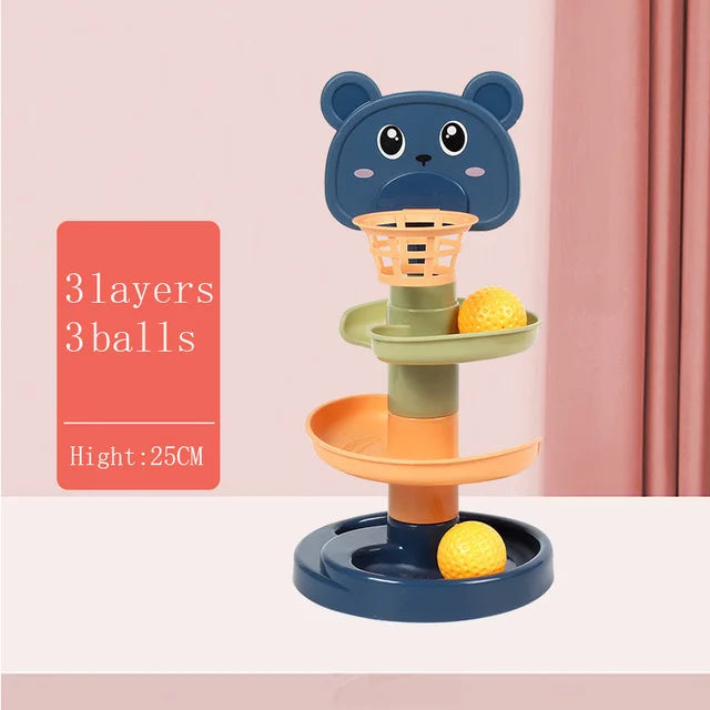 Brinquedo Montessori para Bebês Bola Rolante