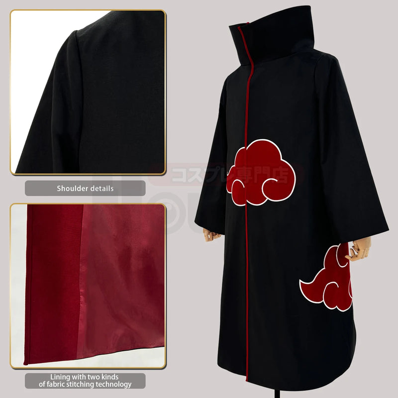 Fantasia de cosplay de anime Uchiha Itachi Uchiha Sasuke