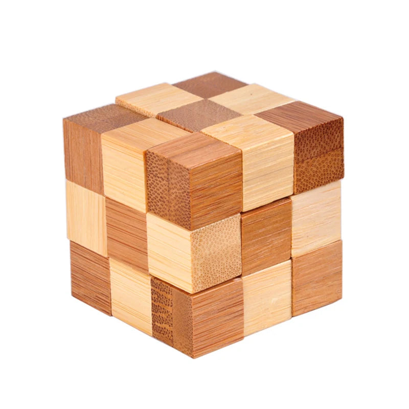 Quebra-cabeça de QI, brinquedo educacional para crianças, jogo de quebra-cabeça 3D