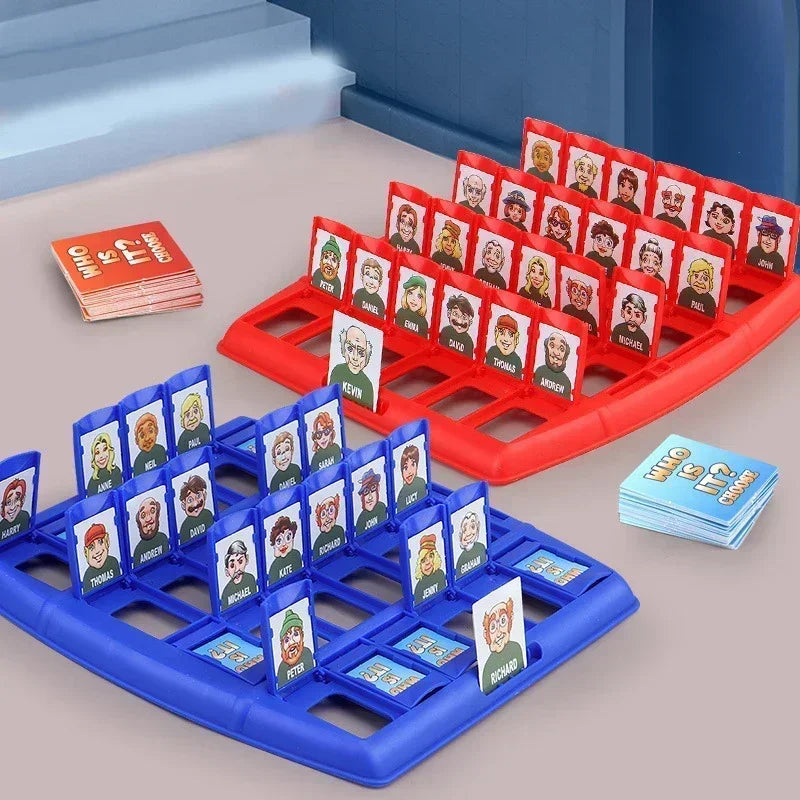 Adivinhe quem eu sou jogo de tabuleiro interação pai-filho