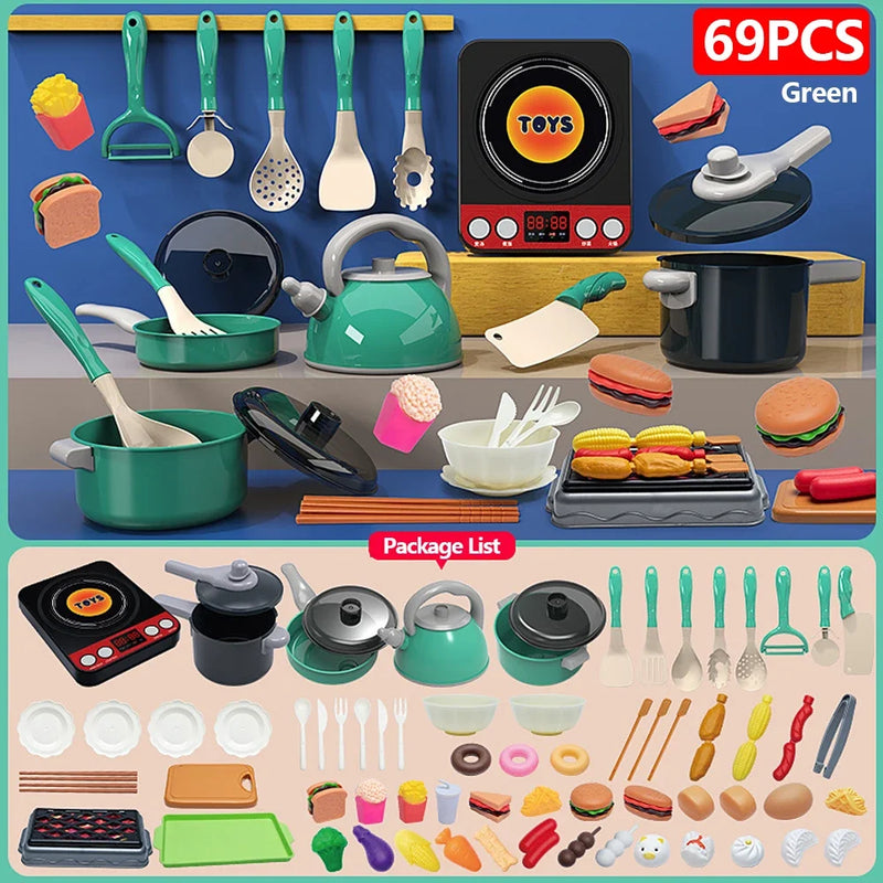 Conjunto de brinquedos de cozinha
