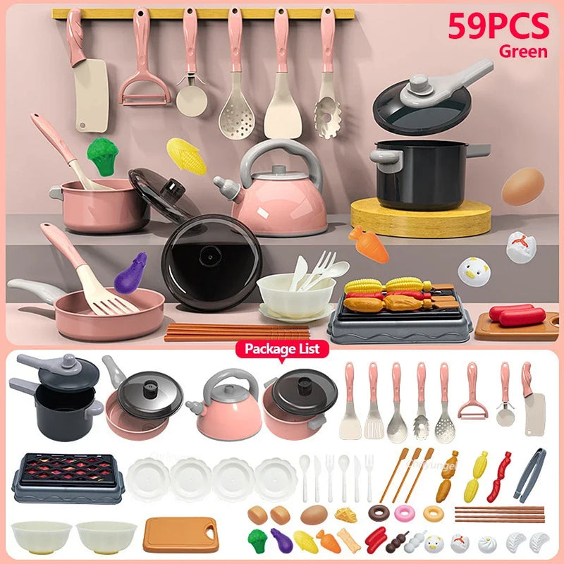 Conjunto de brinquedos de cozinha