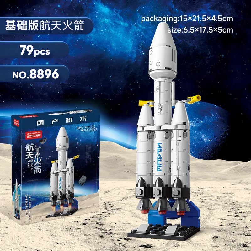 Blocos de construção de figuras de astronauta de 6 a 14 anos