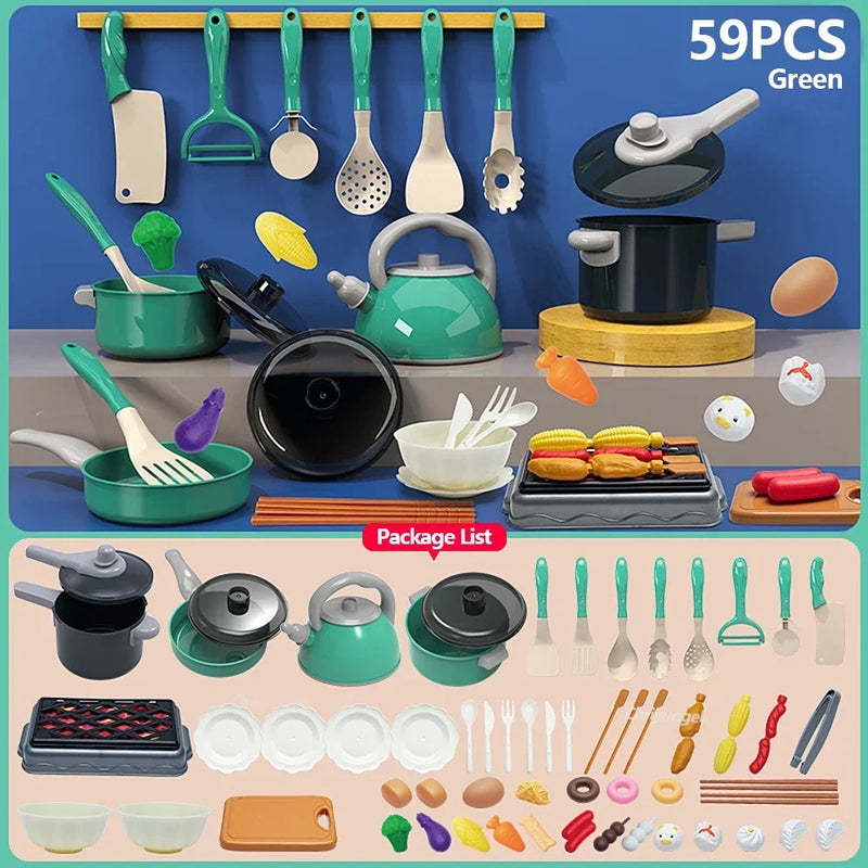Conjunto de brinquedos de cozinha