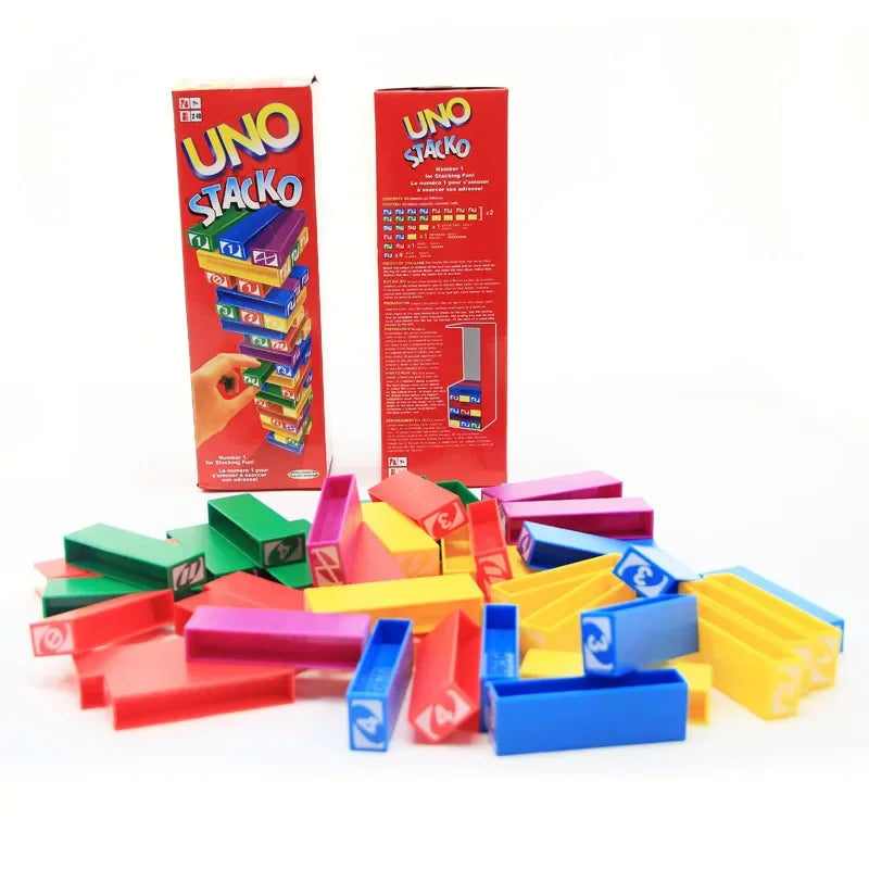 Stacko UNO Card Board Games