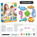 Kit de pintura de gesso para crianças