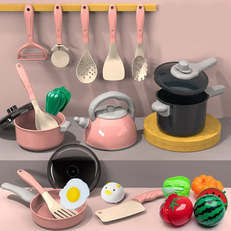 Conjunto de brinquedos de cozinha