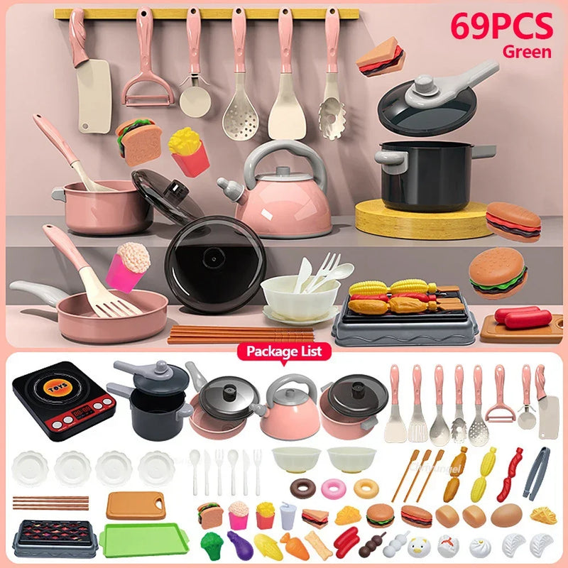 Conjunto de brinquedos de cozinha