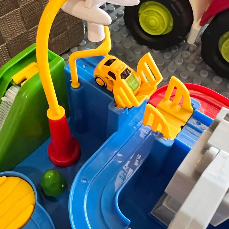 jogo de aventura para crianças, trem interativo mecânico para cérebro