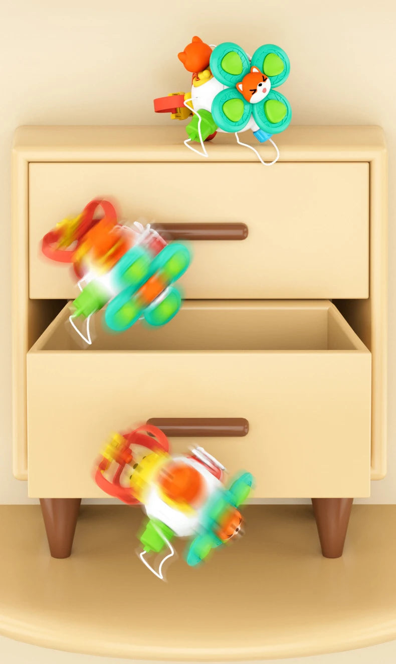 Brinquedos sensoriais Montessori, cubo de atividades
