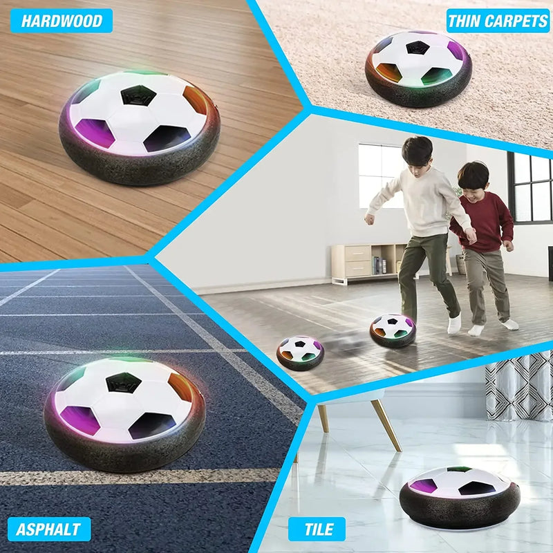 Bola de futebol flutuante elétrica