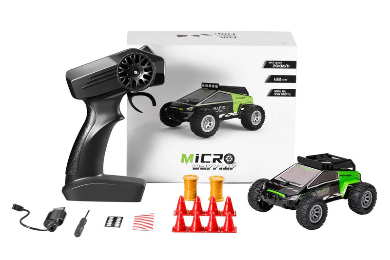 1:32 Carro de Controle Remoto 20Km/h Off-Road Alta Velocidade